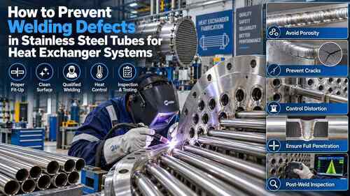 latest company news about How to Prevent Welding Defects in Stainless Steel Tubes for Heat Exchanger Systems