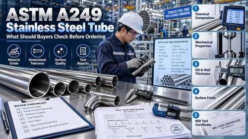 latest company news about ASTM A249 Stainless Steel Tube: What Should Buyers Check Before Ordering