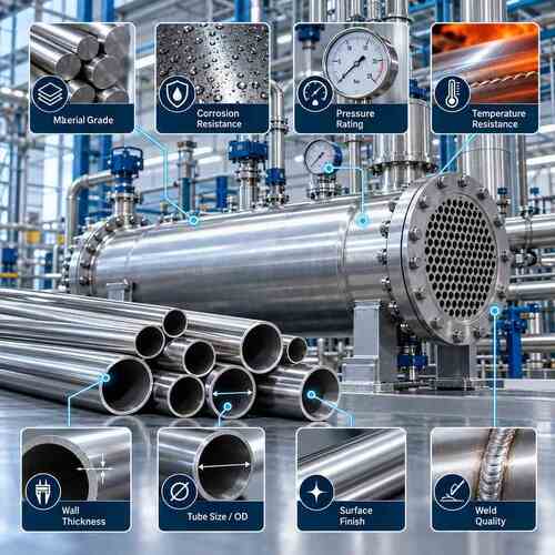 latest company news about How to Choose the Right Stainless Steel Tube for Industrial Heat Exchangers