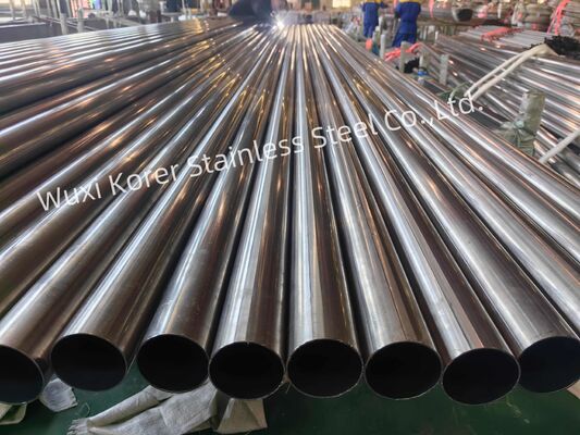 Un buen precio. S32750 Tubo de aleación de níquel de acero inoxidable dúplex 6 mm - 114,3 mm en línea