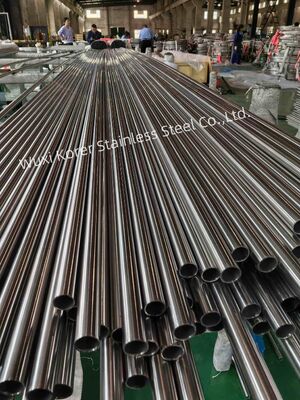 Harga yang bagus Pipa Las SS 50mm OD x 2mm WT ASME SA249 Grade Higienis dan Industri untuk Transportasi Air on line